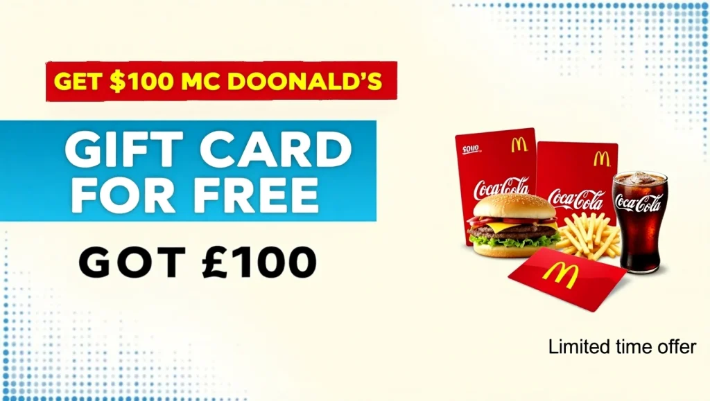 McDonald Gift Card Giveaway 2025: Everything You Need to Know