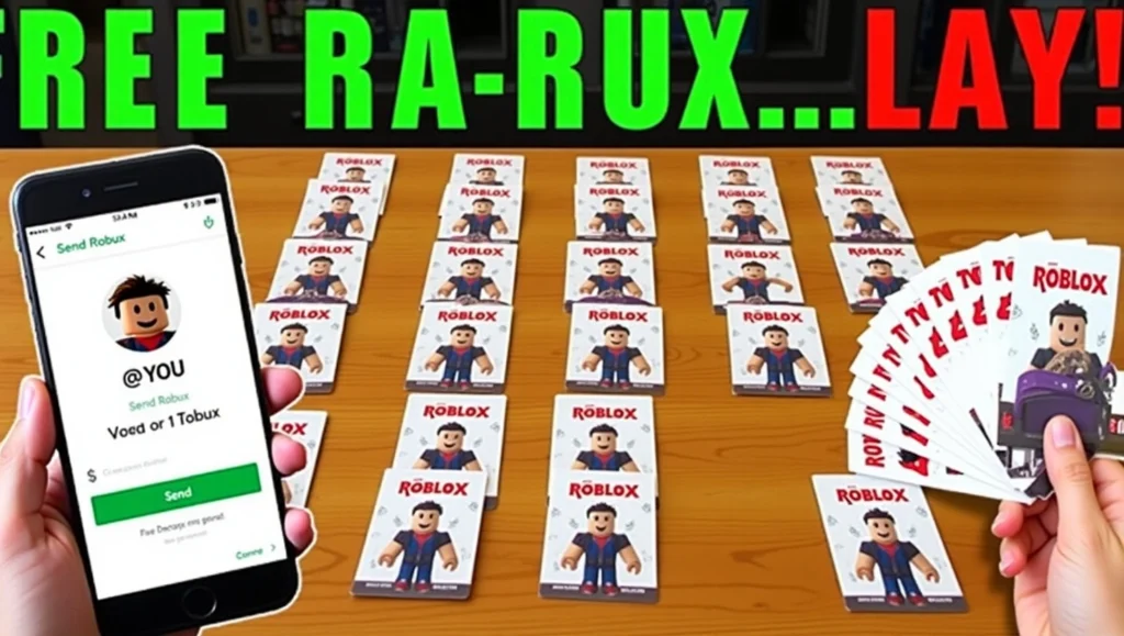 Roblox Gift Card Giveaway 2025 – Claim Free Robux with 100% Legit Methods!